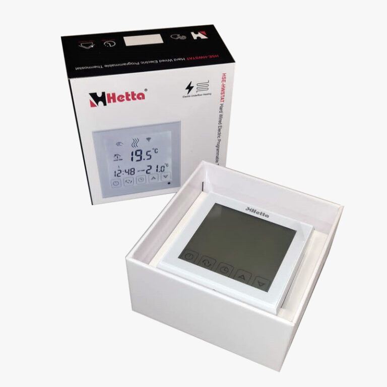 Electric UFH Wired Thermostat Hetta